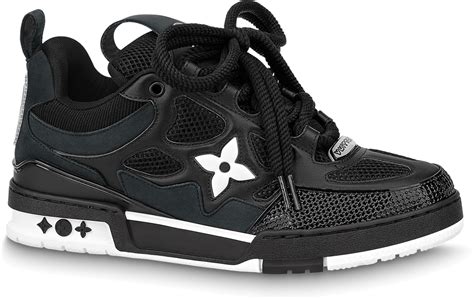 lv skate sneaker black